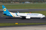 Ukraine International Airlines Boeing 737-8HX (UR-PSA) at  Dusseldorf - International, Germany