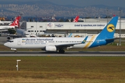 Ukraine International Airlines Boeing 737-8HX (UR-PSA) at  Istanbul - Ataturk, Turkey