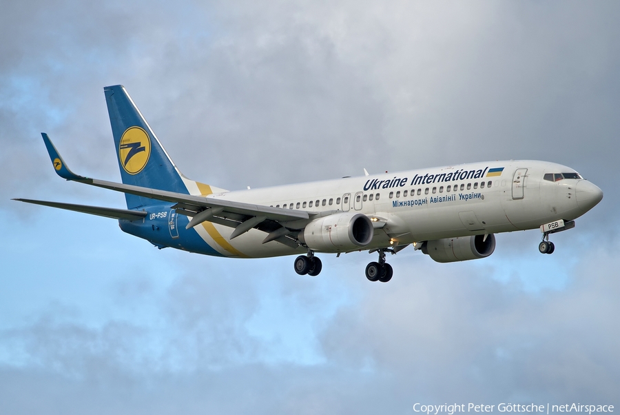 Ukraine International Airlines Boeing 737-8HX (UR-PSB) | Photo 192549