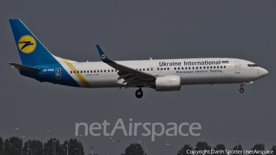 Ukraine International Airlines Boeing 737-8HX (UR-PSB) | Photo 230766