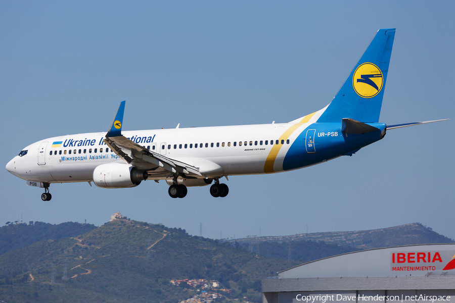 Ukraine International Airlines Boeing 737-8HX (UR-PSB) | Photo 157830