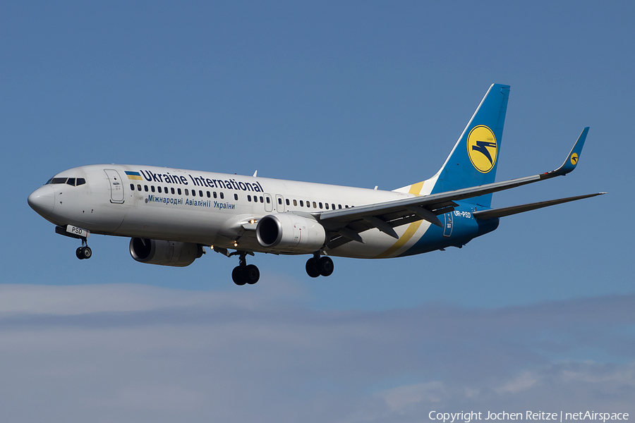 Ukraine International Airlines Boeing 737-8HX (UR-PSD) | Photo 150662