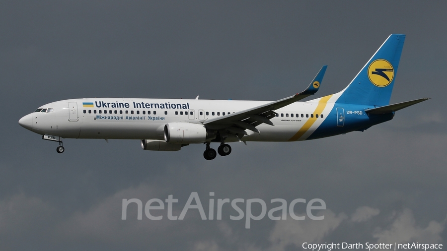 Ukraine International Airlines Boeing 737-8HX (UR-PSD) | Photo 222474