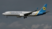 Ukraine International Airlines Boeing 737-8HX (UR-PSD) at  Dusseldorf - International, Germany