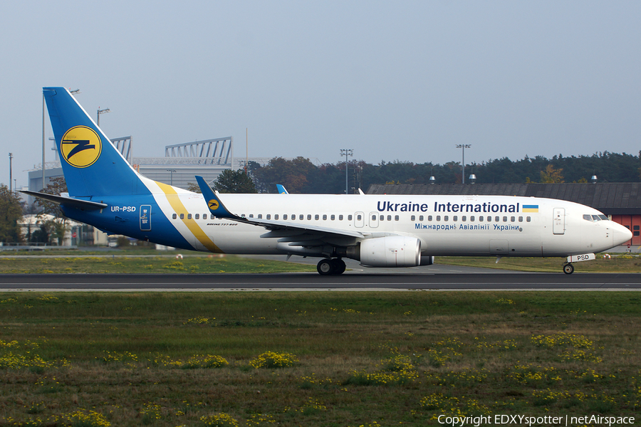 Ukraine International Airlines Boeing 737-8HX (UR-PSD) | Photo 382799