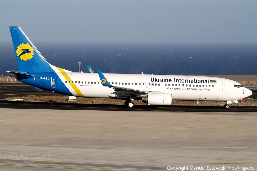 Ukraine International Airlines Boeing 737-8HX (UR-PSD) | Photo 659929