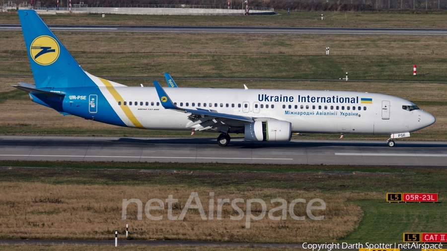 Ukraine International Airlines Boeing 737-84R (UR-PSE) | Photo 182446