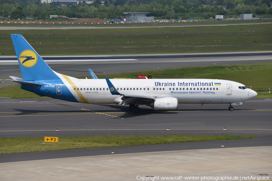Ukraine International Airlines Boeing 737-84R (UR-PSE) | Photo 393129