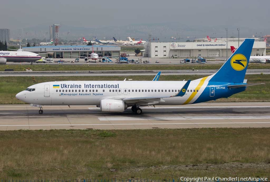 Ukraine International Airlines Boeing 737-84R (UR-PSE) | Photo 76702