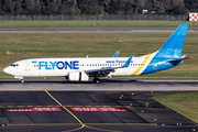 FlyOne Boeing 737-84R (UR-PSF) at  Dusseldorf - International, Germany