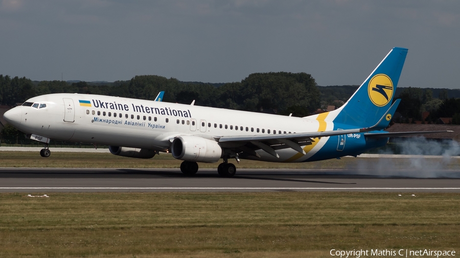 Ukraine International Airlines Boeing 737-84R (UR-PSF) | Photo 379430