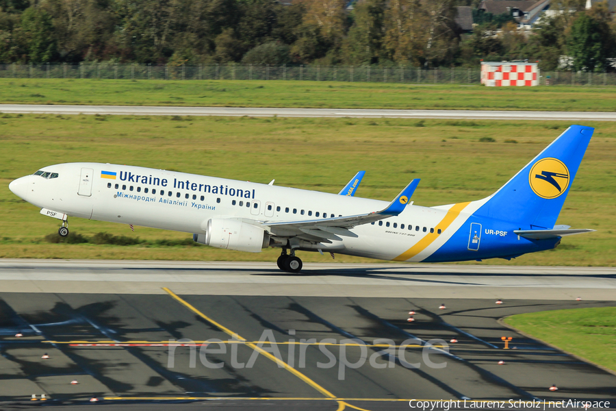 Ukraine International Airlines Boeing 737-84R (UR-PSF) | Photo 63842