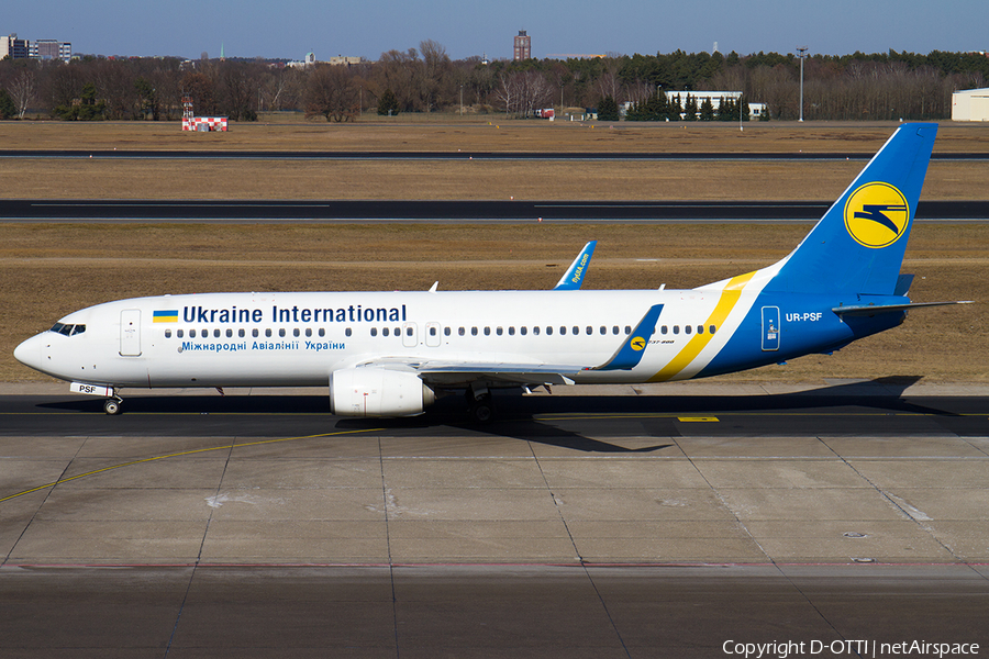 Ukraine International Airlines Boeing 737-84R (UR-PSF) | Photo 231999
