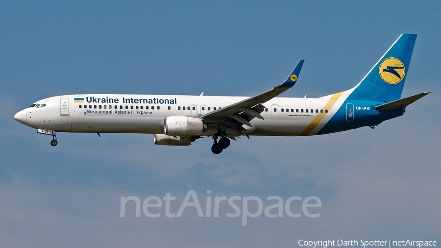 Ukraine International Airlines Boeing 737-9KV(ER) (UR-PSI) | Photo 378376