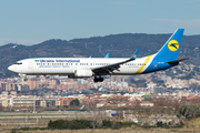 Ukraine International Airlines Boeing 737-9KV(ER) (UR-PSI) at  Barcelona - El Prat, Spain