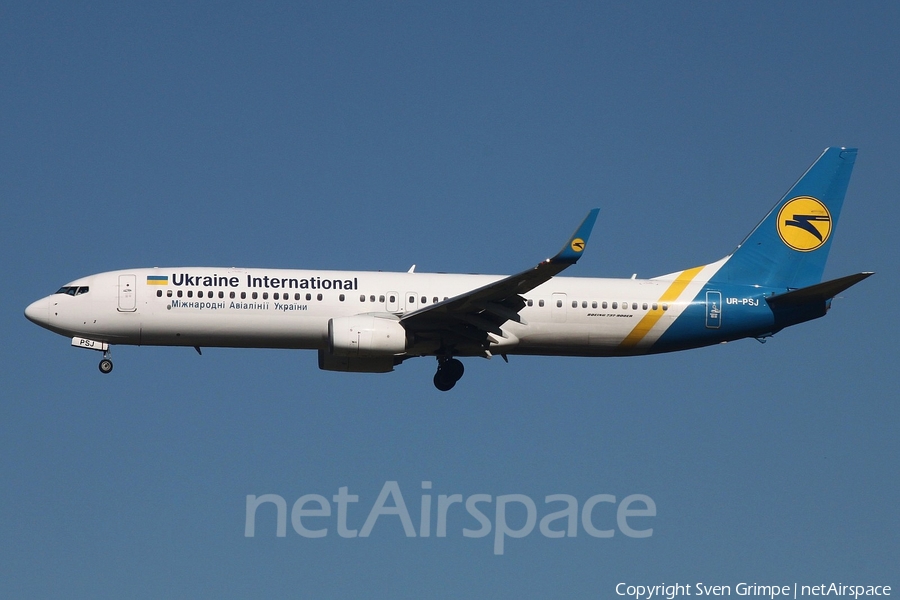 Ukraine International Airlines Boeing 737-9KV(ER) (UR-PSJ) | Photo 247813