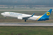 Ukraine International Airlines Boeing 737-8FZ (UR-PSM) at  Dusseldorf - International, Germany