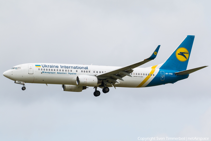 Ukraine International Airlines Boeing 737-86N (UR-PSN) | Photo 249202