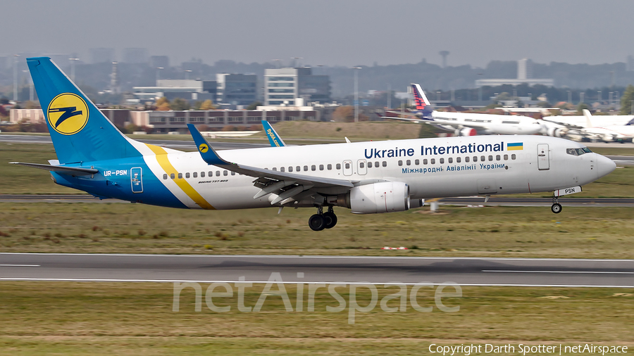 Ukraine International Airlines Boeing 737-86N (UR-PSN) | Photo 357180