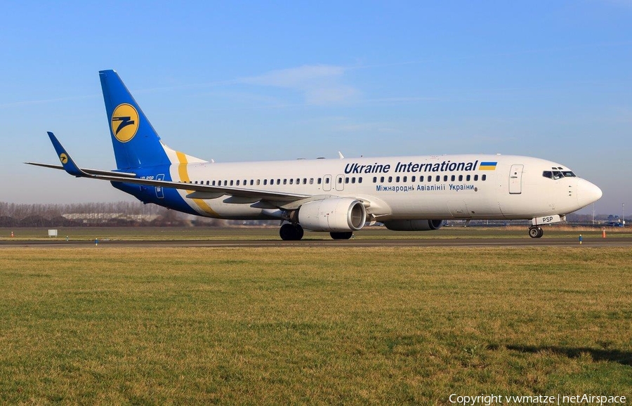 Ukraine International Airlines Boeing 737-8Q8 (UR-PSP) | Photo 290194