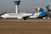 Ukraine International Airlines Boeing 737-8Q8 (UR-PSP) at  Munich, Germany