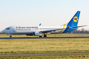 Ukraine International Airlines Boeing 737-86N (UR-PSQ) at  Amsterdam - Schiphol, Netherlands