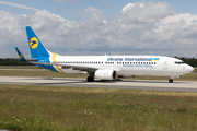 Ukraine International Airlines Boeing 737-86N (UR-PSQ) at  Frankfurt am Main, Germany
