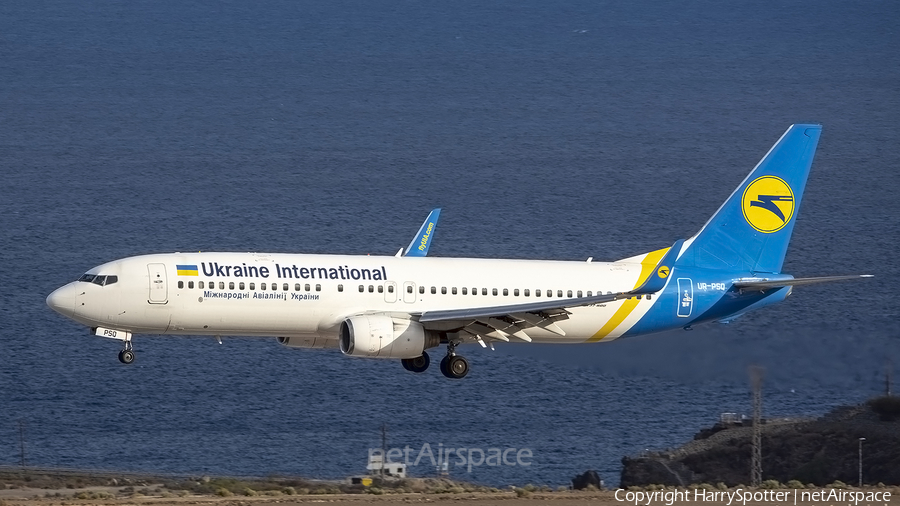 Ukraine International Airlines Boeing 737-86N (UR-PSQ) | Photo 333054