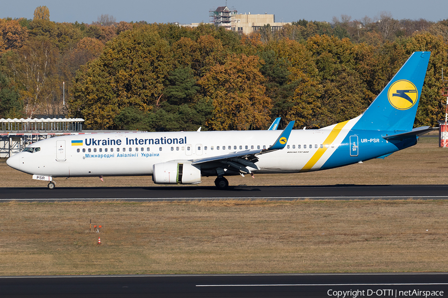 Ukraine International Airlines Boeing 737-8KV (UR-PSR) | Photo 273663