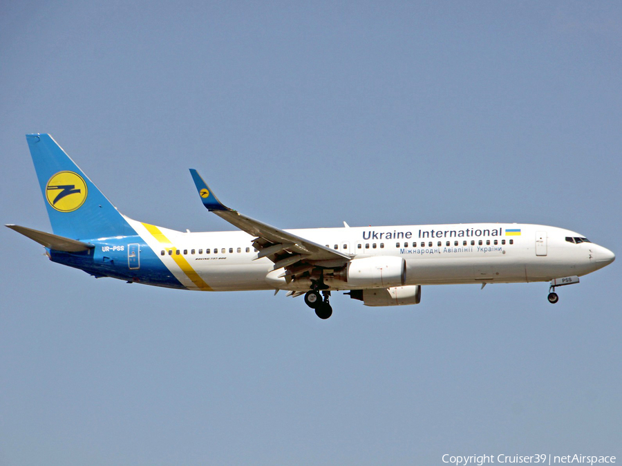 Ukraine International Airlines Boeing 737-8AS (UR-PSS) | Photo 224877