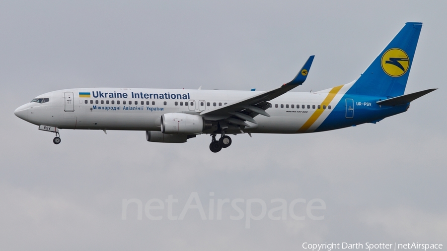 Ukraine International Airlines Boeing 737-8AS (UR-PSV) | Photo 201274