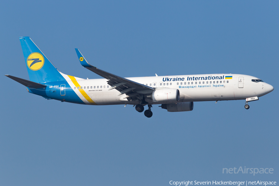 Ukraine International Airlines Boeing 737-8AS (UR-PSV) | Photo 221985