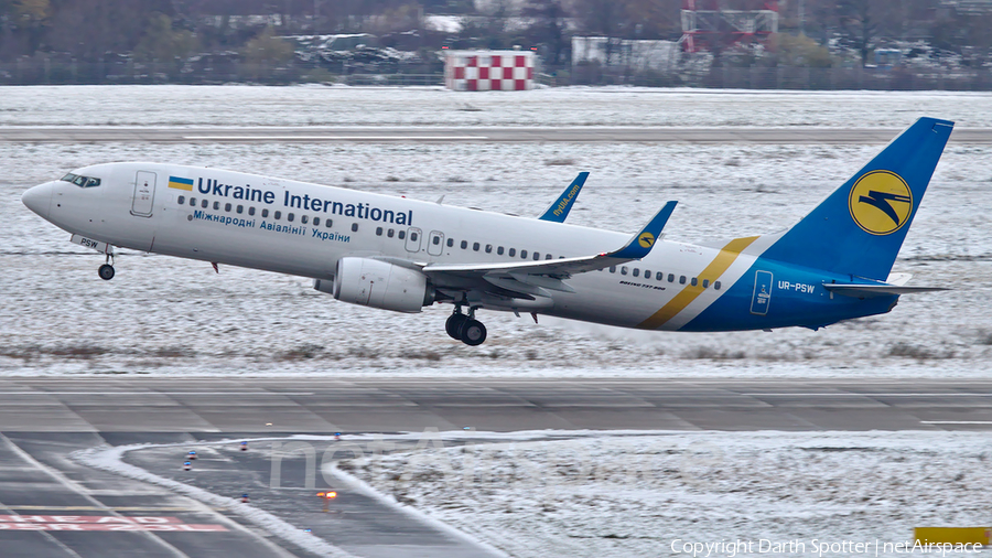 Ukraine International Airlines Boeing 737-8KV (UR-PSW) | Photo 213530