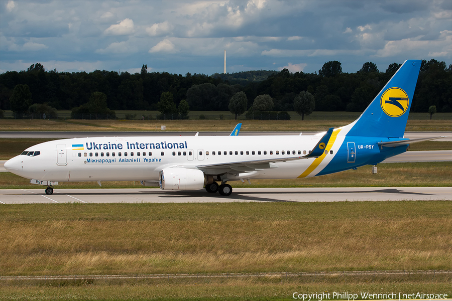 Ukraine International Airlines Boeing 737-8EH (UR-PSY) | Photo 194974