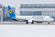 Ukraine International Airlines Boeing 737-8EH (UR-PSY) at  Munich, Germany