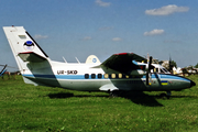 Ukrainska Shkola Pilotov Let L-410UVP Turbolet (UR-SKD) at  Kiev - Chaika, Ukraine