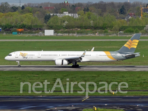 Skyline Express Airline Boeing 757-330 (UR-SLE) at  Dusseldorf - International, Germany