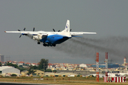 Volare Air Company Antonov An-12BK (UR-SMA) at  Lisbon - Portela, Portugal