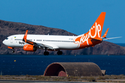 SkyUp Airlines Boeing 737-8H6 (UR-SQB) at  Gran Canaria, Spain