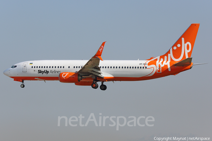 SkyUp Airlines Boeing 737-8H6 (UR-SQC) | Photo 409679