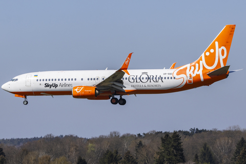 SkyUp Airlines Boeing 737-8H6 (UR-SQC) at  Hamburg - Fuhlsbuettel (Helmut Schmidt), Germany