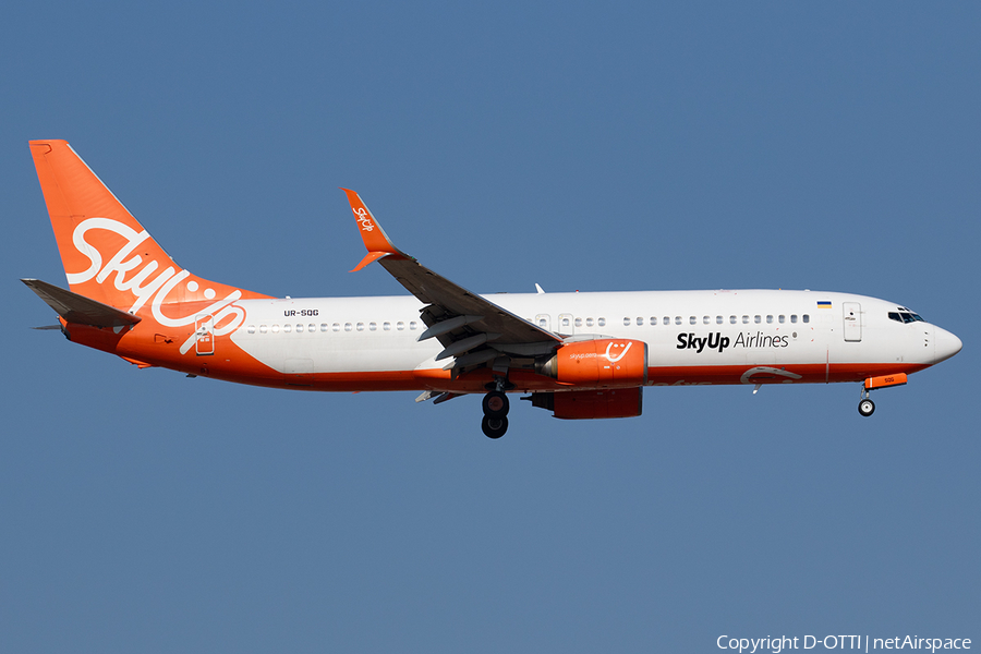 SkyUp Airlines Boeing 737-8Z0 (UR-SQG) | Photo 644873