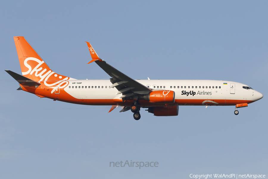SkyUp Airlines Boeing 737-8BK (UR-SQP) | Photo 584189