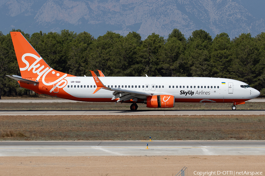 SkyUp Airlines Boeing 737-8Q8 (UR-SQQ) | Photo 601283