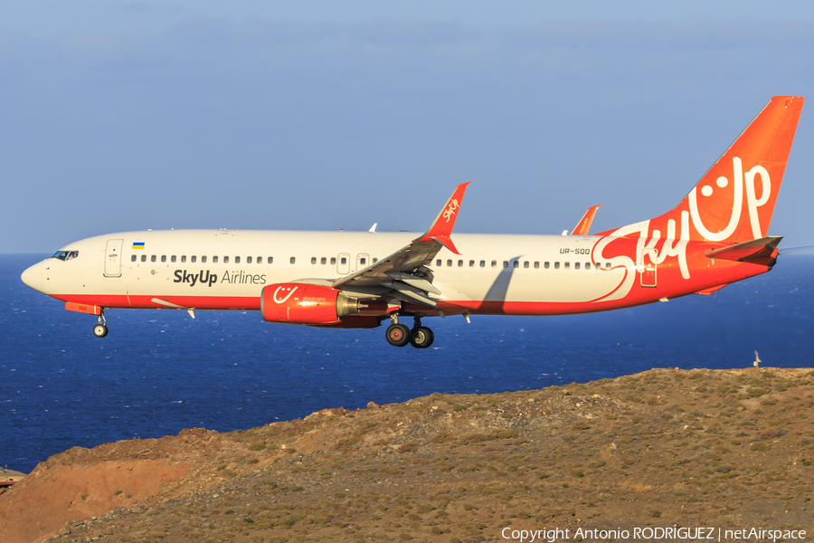 SkyUp Airlines Boeing 737-8Q8 (UR-SQQ) | Photo 581769