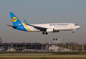 Ukraine International Airlines Boeing 737-8KV (UR-UIA) at  Amsterdam - Schiphol, Netherlands