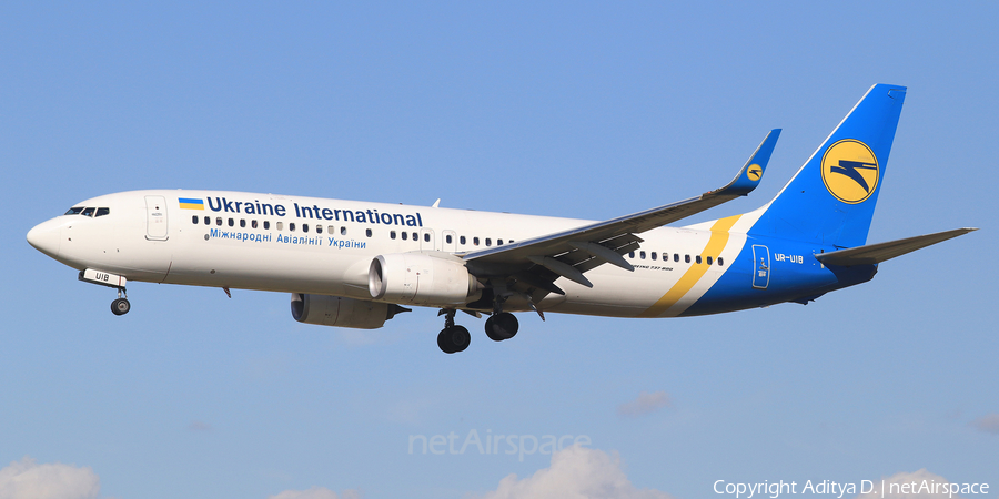 Ukraine International Airlines Boeing 737-8KV (UR-UIB) | Photo 359546