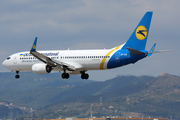 Ukraine International Airlines Boeing 737-8KV (UR-UIB) at  Barcelona - El Prat, Spain