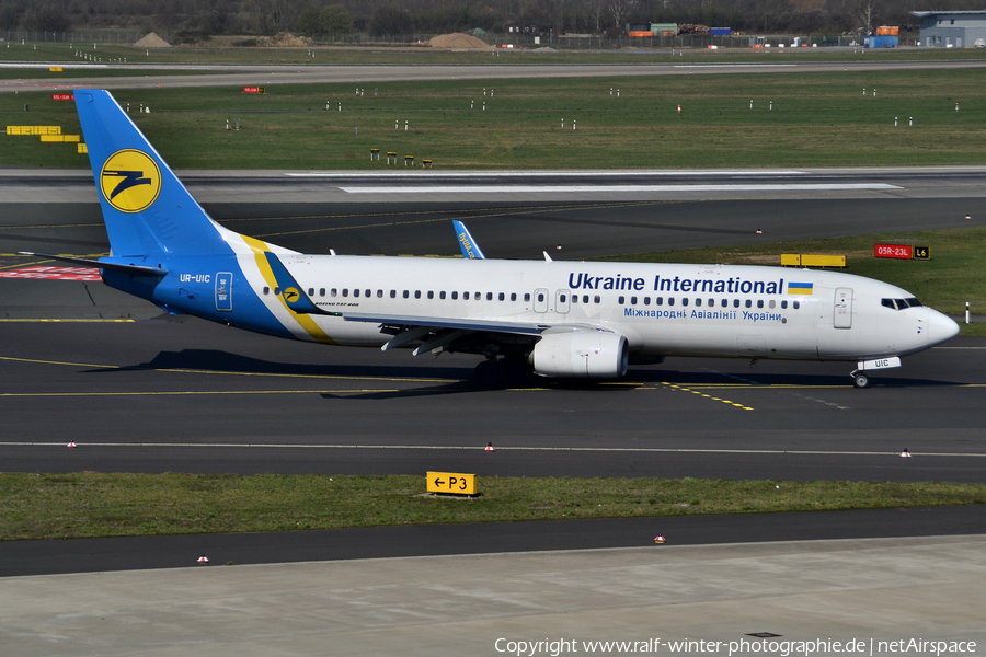 Ukraine International Airlines Boeing 737-8KV (UR-UIC) | Photo 583524