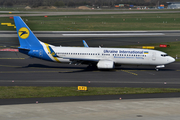 Ukraine International Airlines Boeing 737-8KV (UR-UIC) at  Dusseldorf - International, Germany